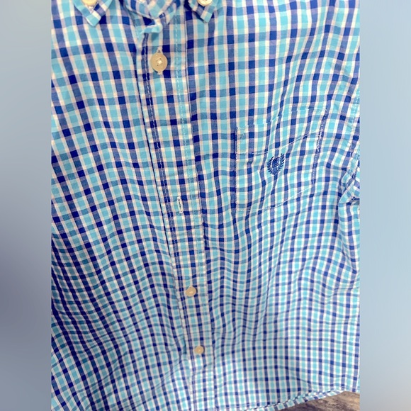 Boys Chaps Dress Button Down- Size 6/7 - Picture 2 of 4